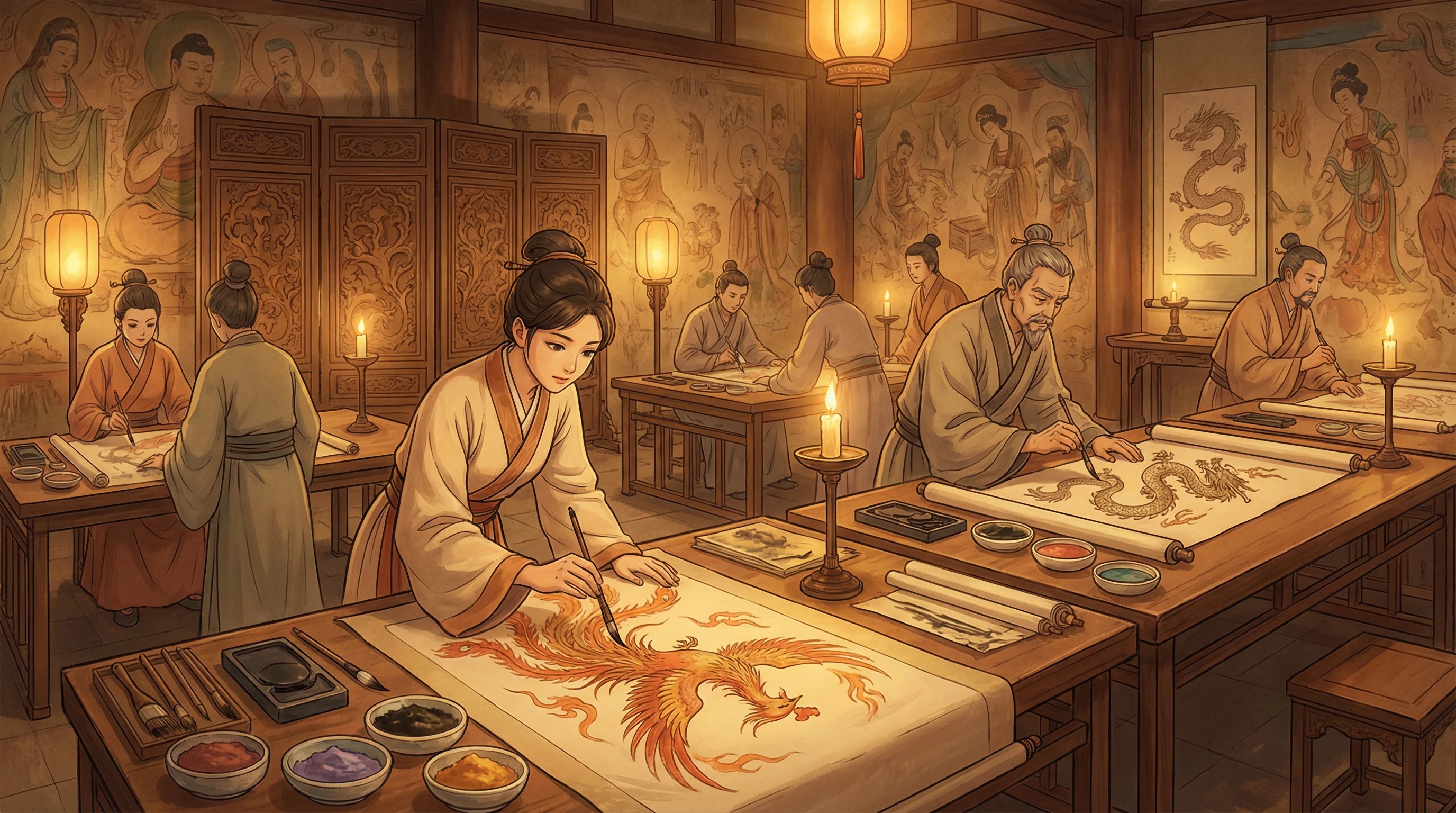 画师入驻 - 漂亮的老师2韩国理论片 国风动漫画师